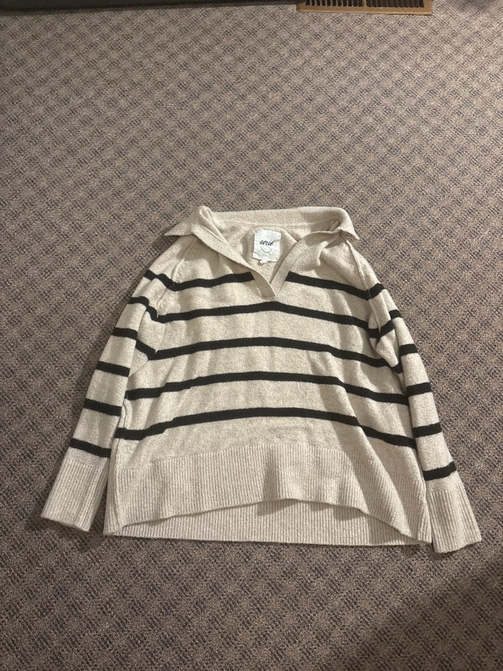 Aerie Striped Oversized Sweater